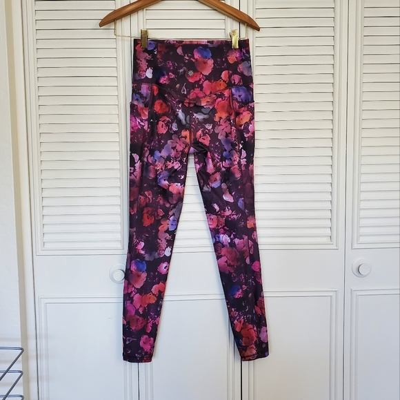 Athleta Printed Salutation Stash Pocket Leggings - Picture 2 of 8